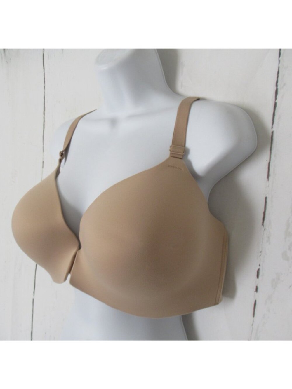Soma Bra‎ 40DD Beige Tan Enbliss Front Closure Racerback Underwire - Picture 2 of 5